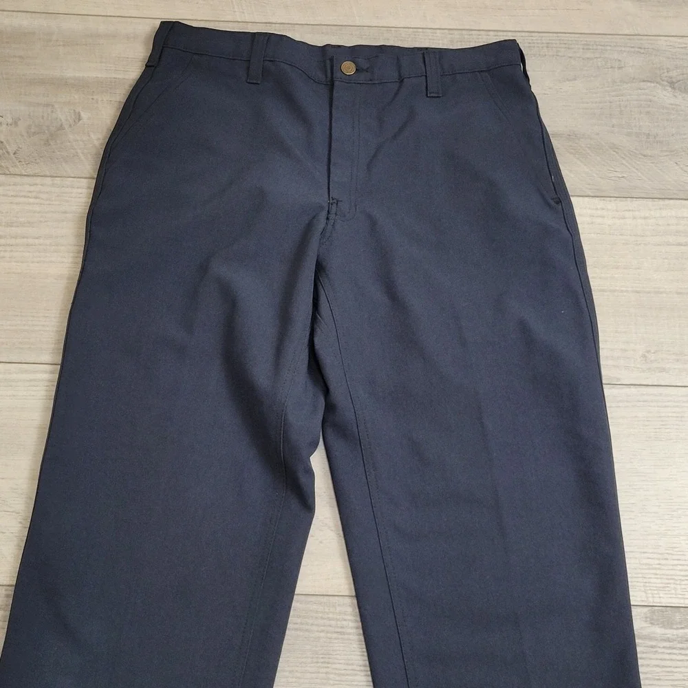 🔥Workrite FR Pants Mens 35x31 Navy Nomex‎ Flame Resistant Work CAT 1 NFPA 2112